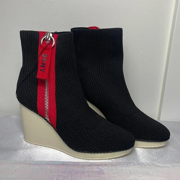 Dkny wedge deals booties